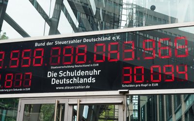 2,4 Billionen Staatsschulden